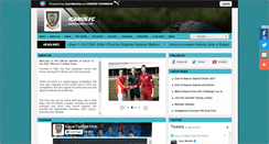 Desktop Screenshot of icarusfc.co.uk